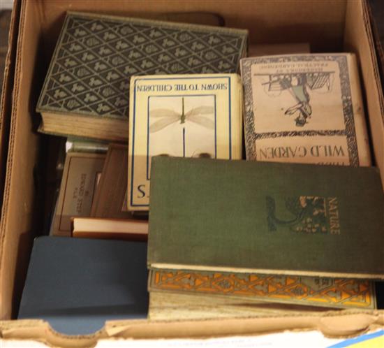 Box of mixed books, Natural History etc